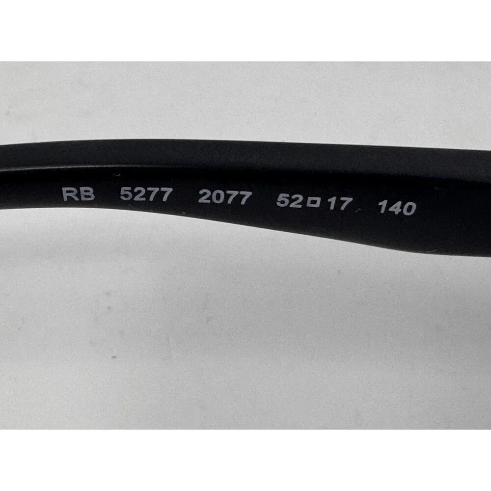 Ray-Ban RB5169 2034 Eyeglass Frames 54 16 140 Black Frames Only